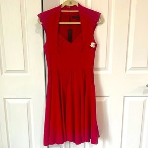 Rubin Singer new with tags luxury brand size 6 red dress